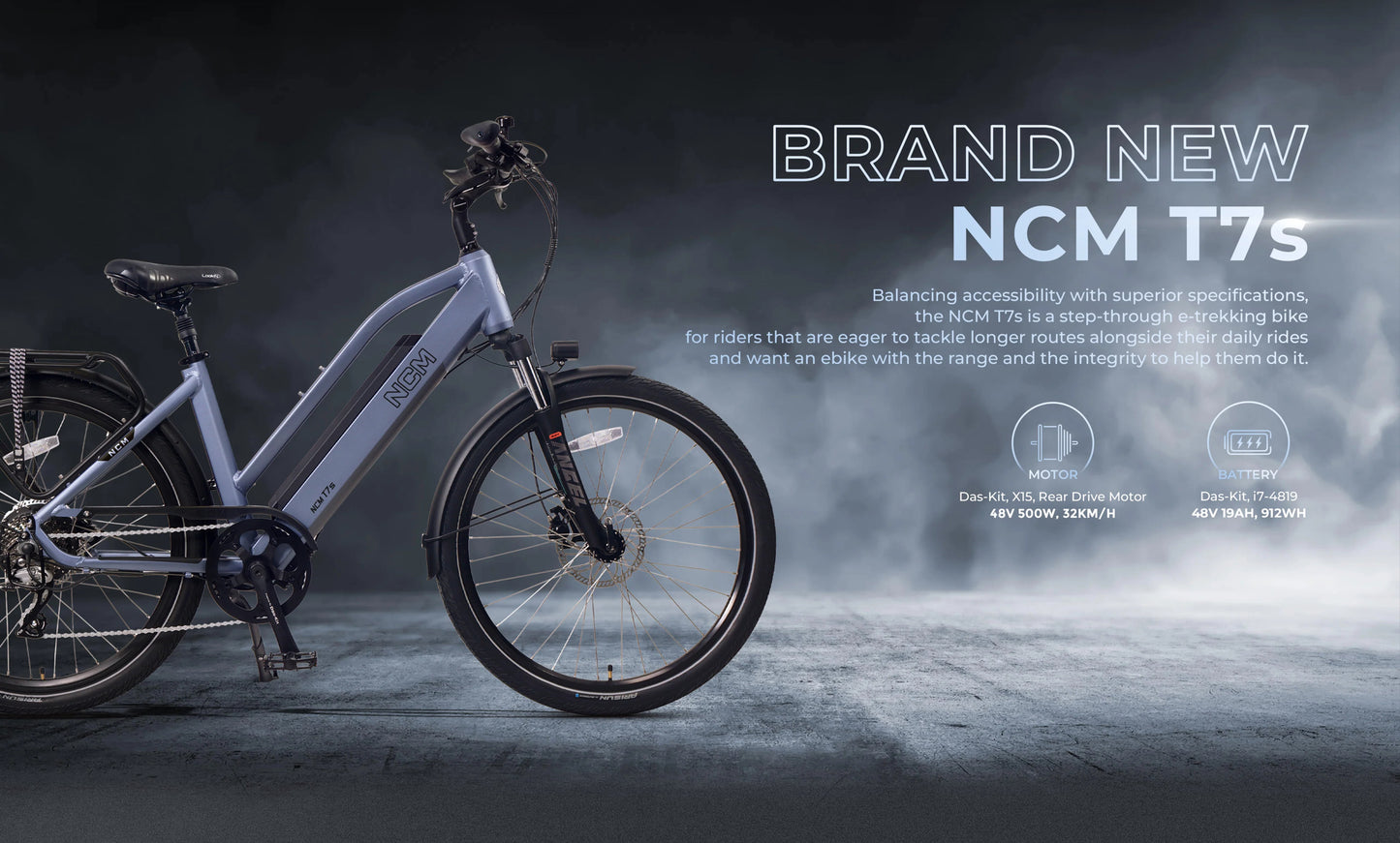 NCM T7S Electric City Bike