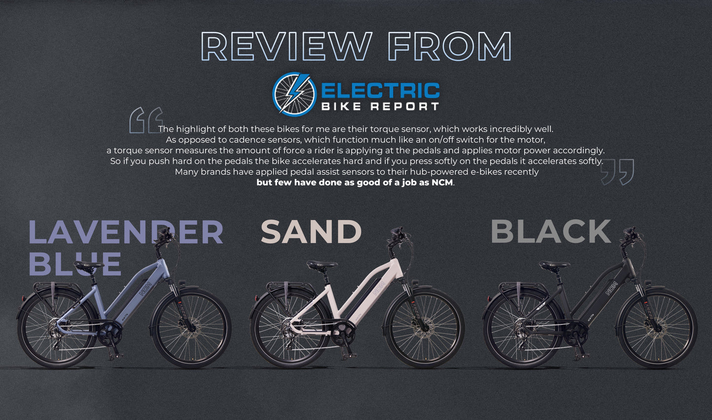 NCM T7S Electric City Bike