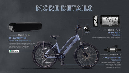 NCM T7S Electric City Bike