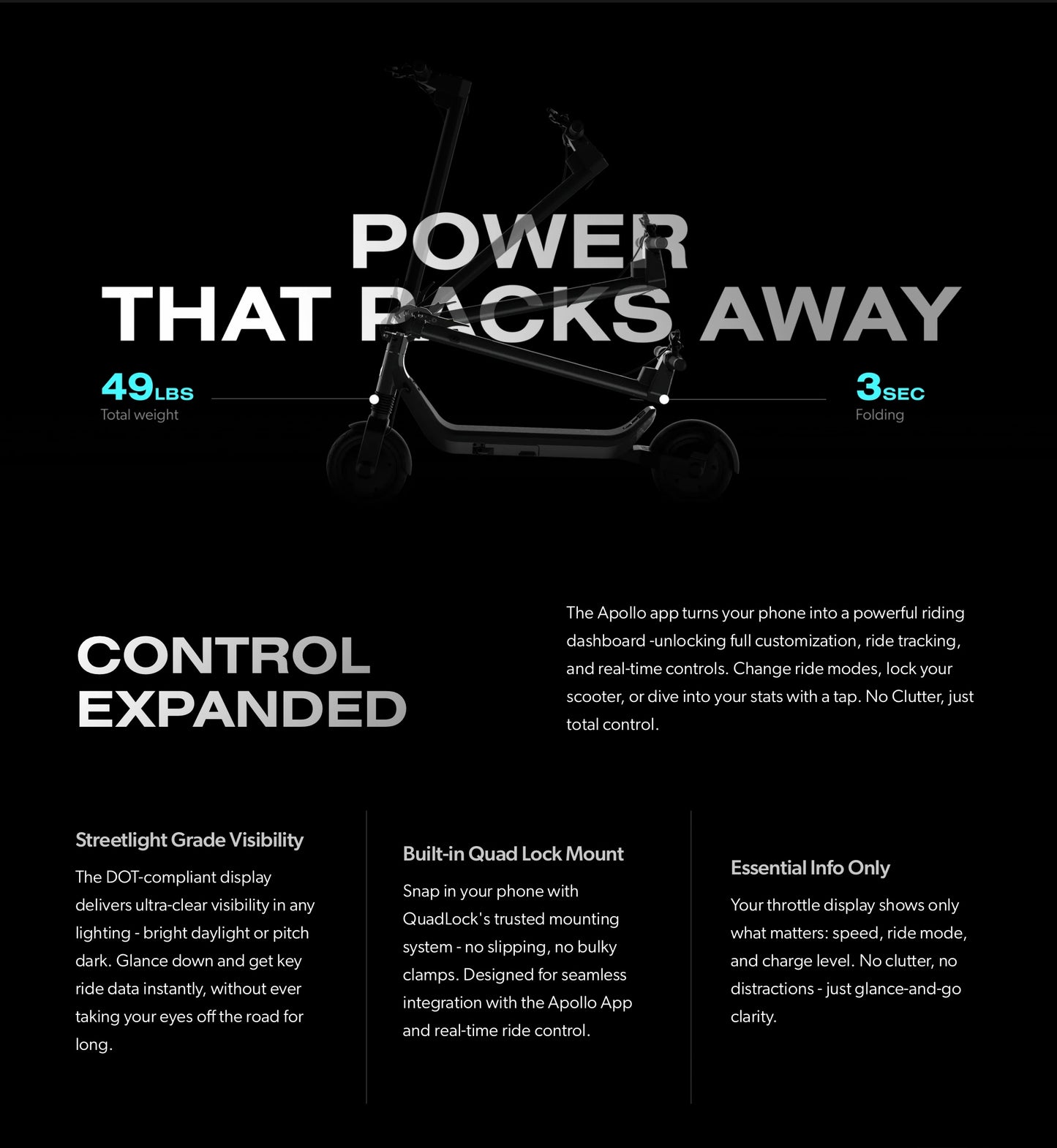 Apollo Go Electric Scooter